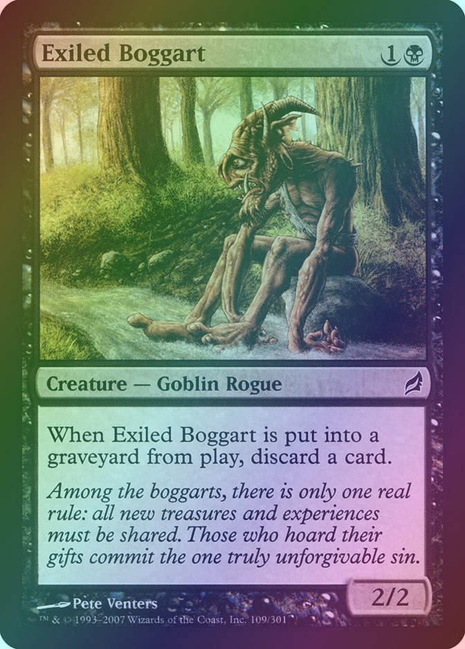 Exiled Boggart (LRW) (109) / Foil