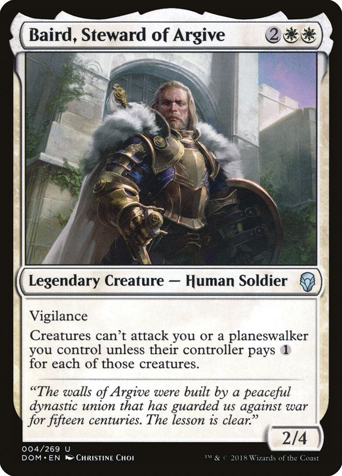 Baird, Steward of Argive (DOM) (4)