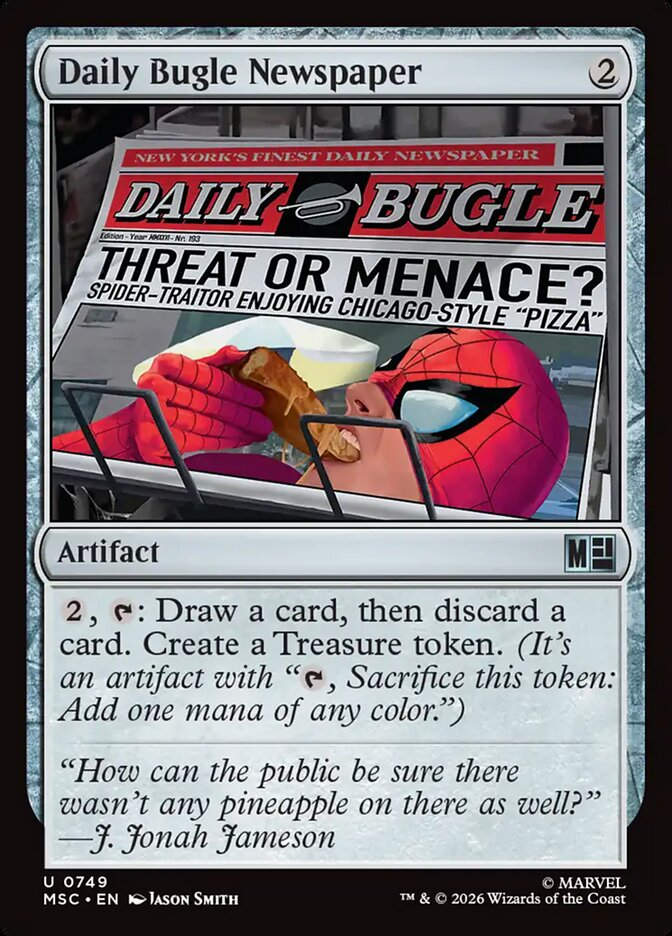 Daily Bugle Newspaper (MSC) (749)