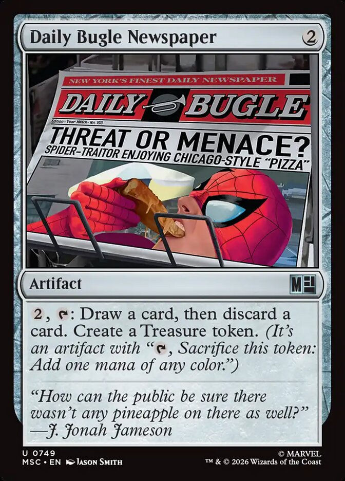 Daily Bugle Newspaper (MSC) (749)