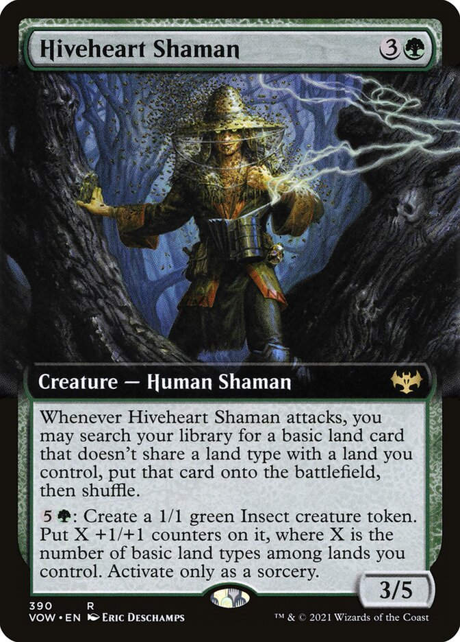 Hiveheart Shaman (VOW) (390) / Extended Art