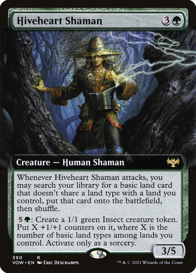 Hiveheart Shaman (VOW) (390) / Extended Art