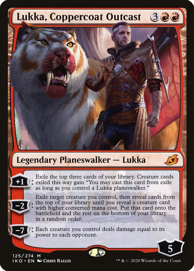 Lukka, Coppercoat Outcast (IKO) (125)