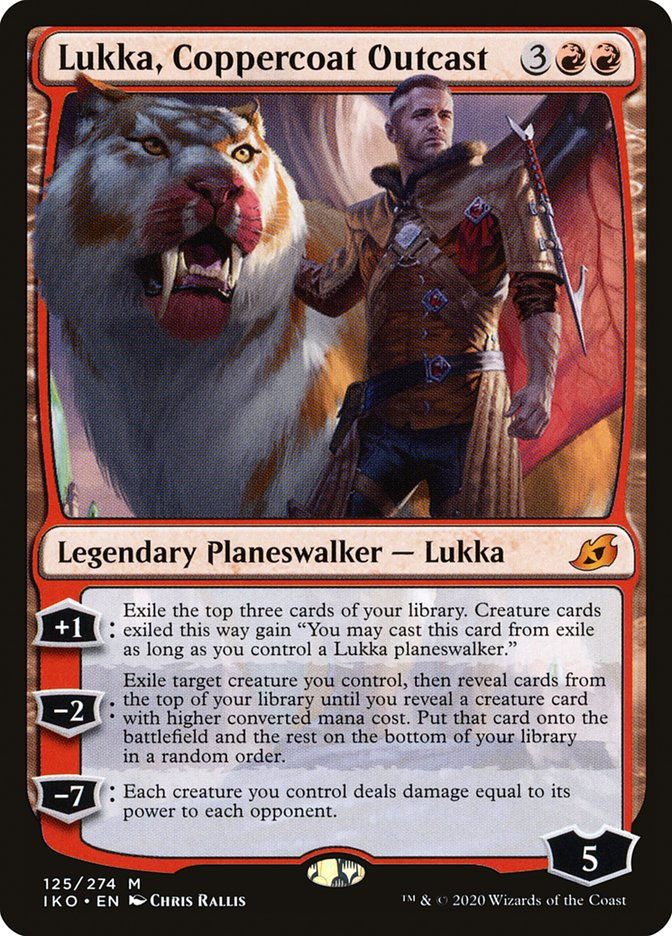 Lukka, Coppercoat Outcast (IKO) (125)