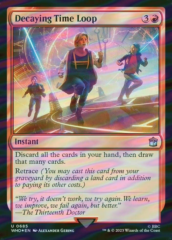 Decaying Time Loop (WHO) (685) / Surge Foil