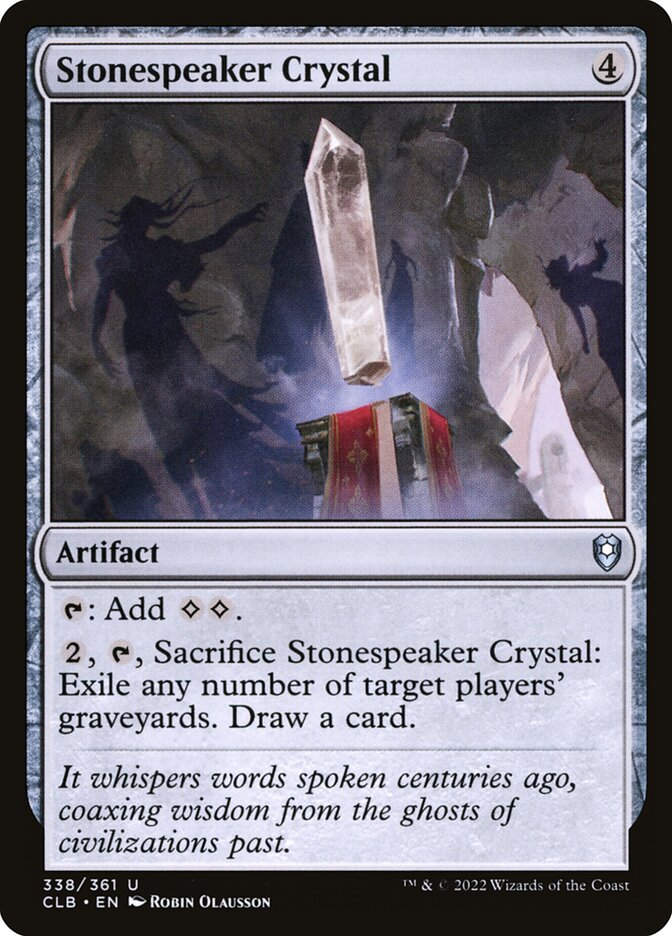 Stonespeaker Crystal (CLB) (338)