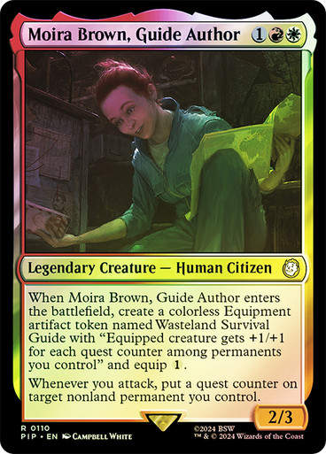 Moira Brown, Guide Author (pip) (110) / Foil