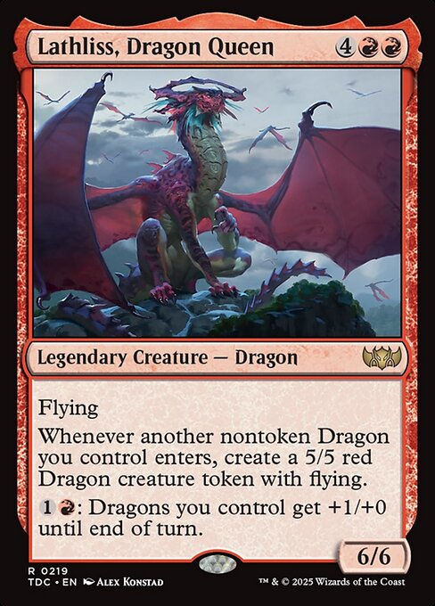Lathliss, Dragon Queen (TDC) (219)