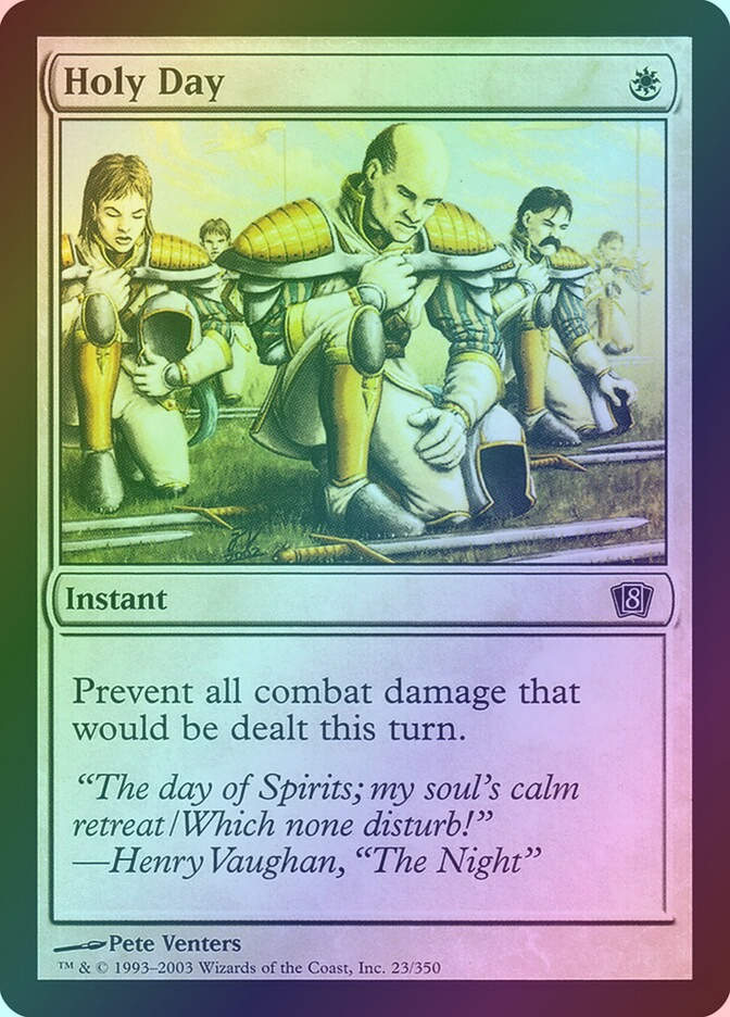 Holy Day (8ED) (23★) / Foil