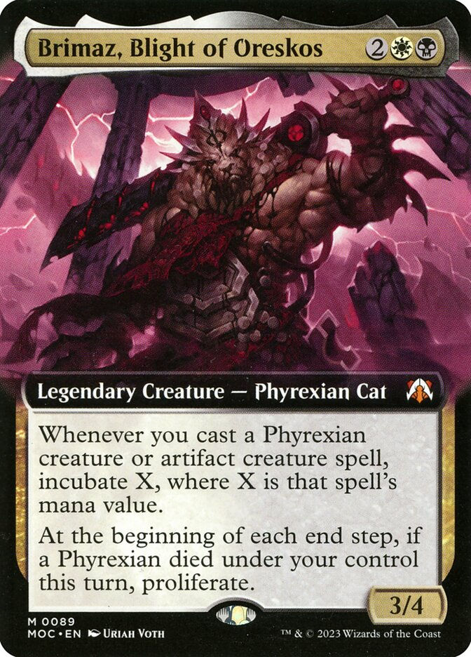 Brimaz, Blight of Oreskos (MOC) (89) / Extended Art
