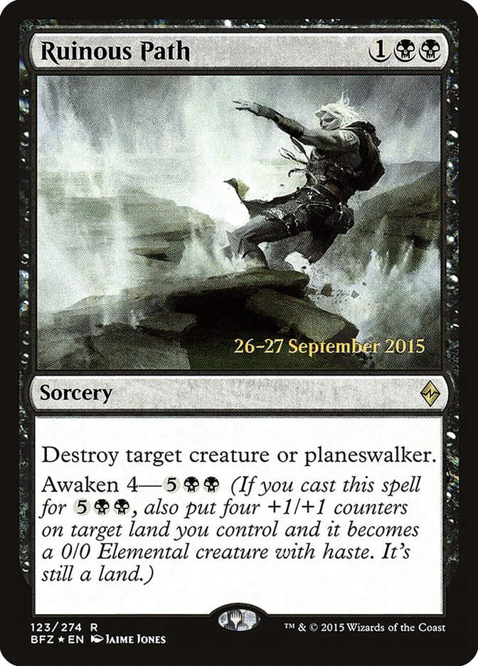 Ruinous Path (PBFZ) (123s) / Foil