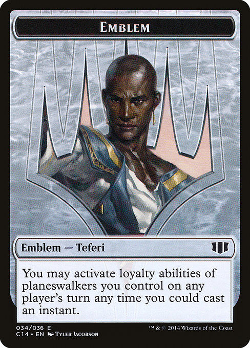 Teferi, Temporal Archmage Emblem (TC14) (34)