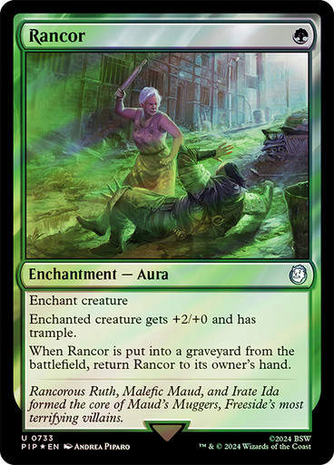 Rancor (pip) (733) / Surge Foil