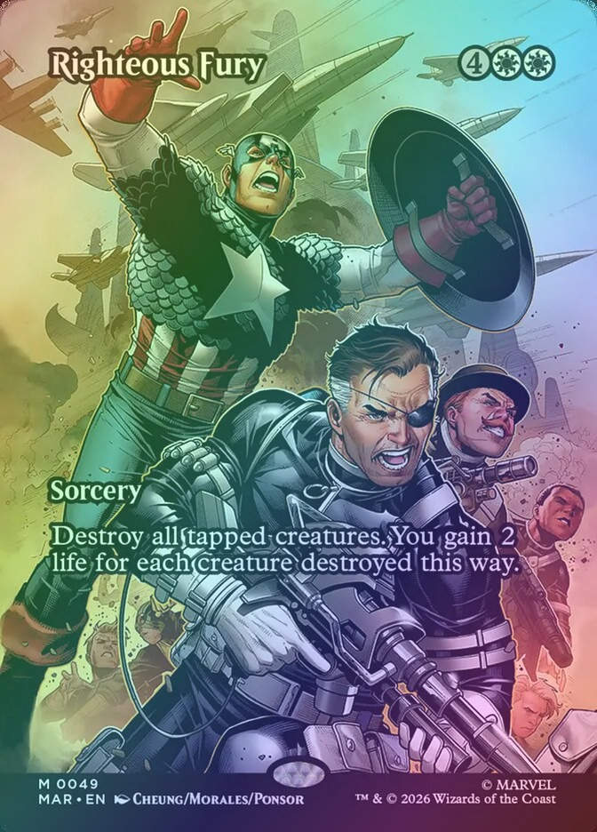 Righteous Fury (MAR) (49) / Foil