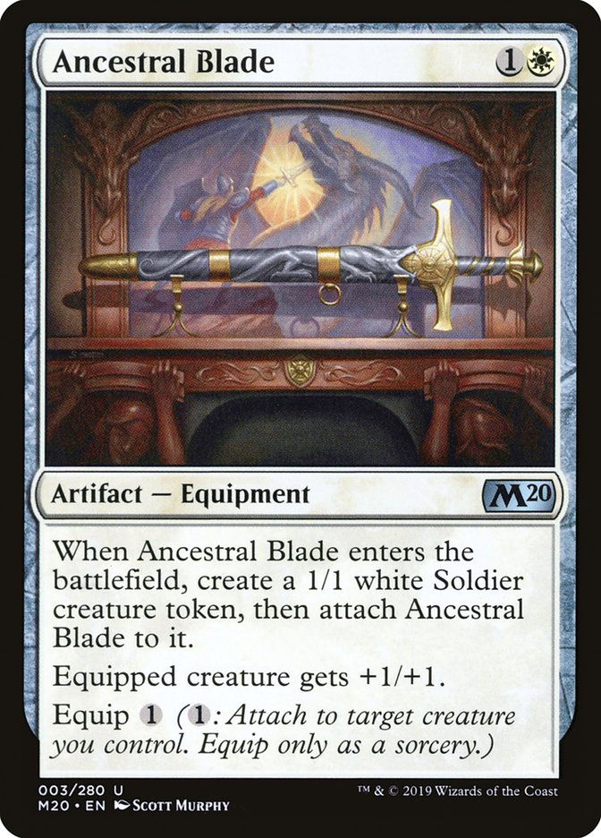 Ancestral Blade (M20) (3)