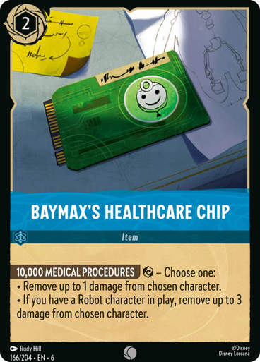 Baymax's Healthcare Chip (LOR_AZU)