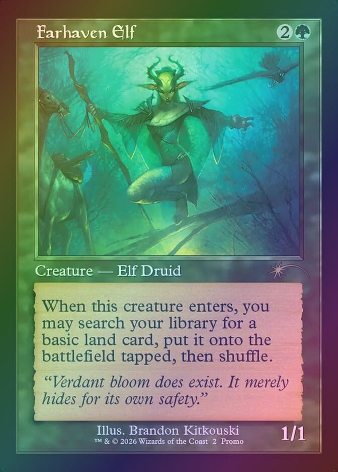 Farhaven Elf (PW26) (2) / Foil