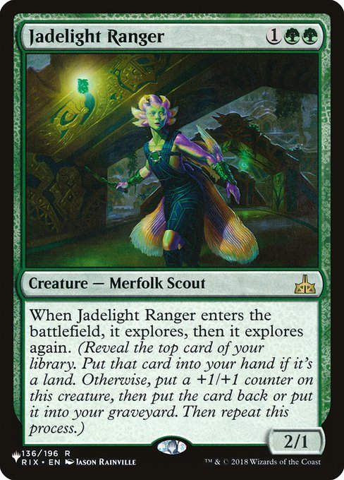 Jadelight Ranger (PLST) (RIX-136)