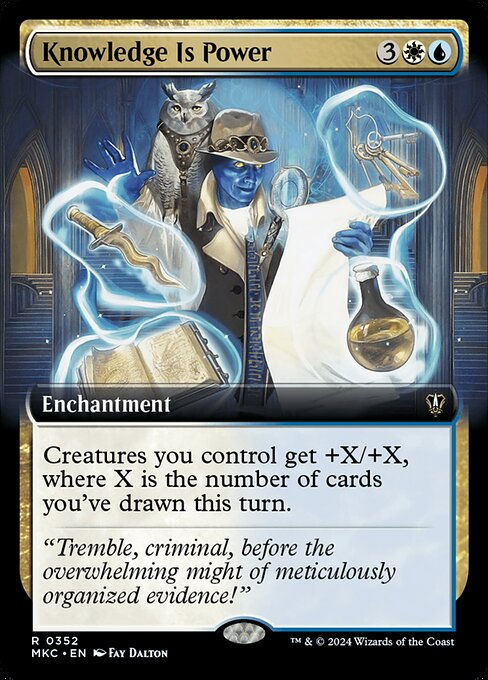Knowledge Is Power (mkc) (352) / Extended Art