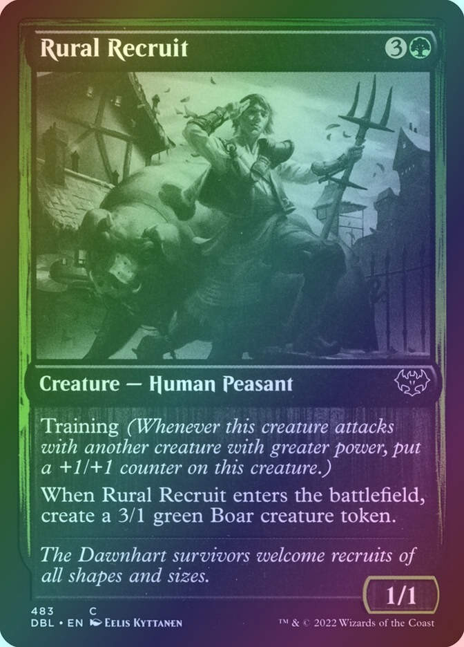 Rural Recruit (DBL) (483) / Foil