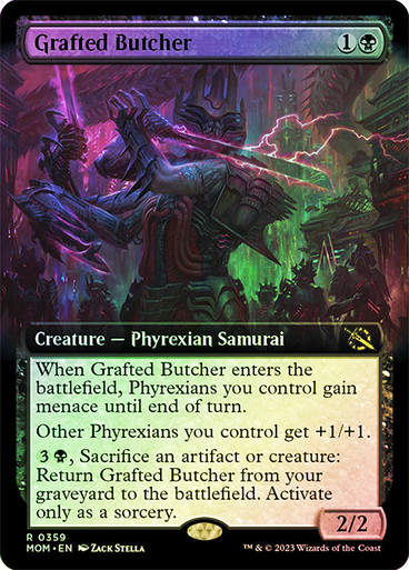 Grafted Butcher (mom_359) / Extended Art / Foil
