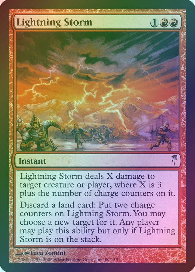 Lightning Storm (CSP) (89) / Foil