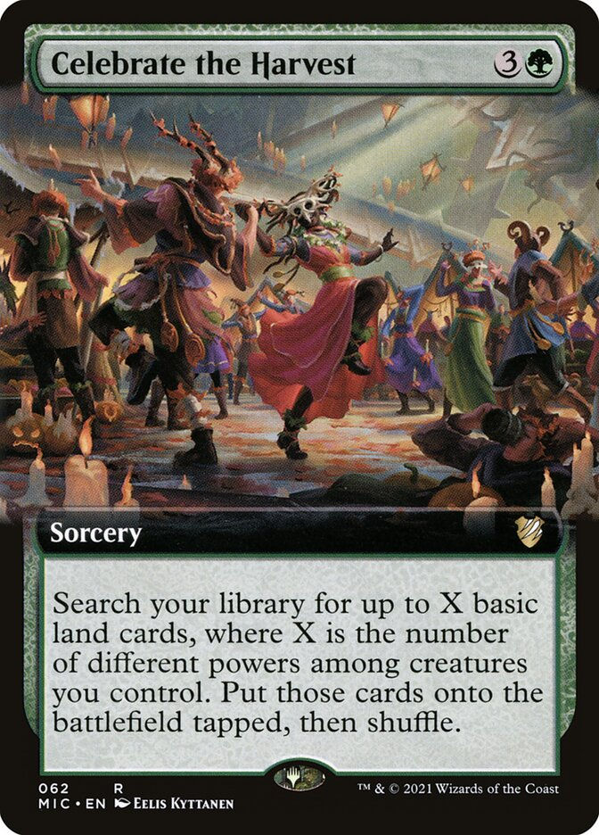 Celebrate the Harvest (MIC) (62) / Extended Art