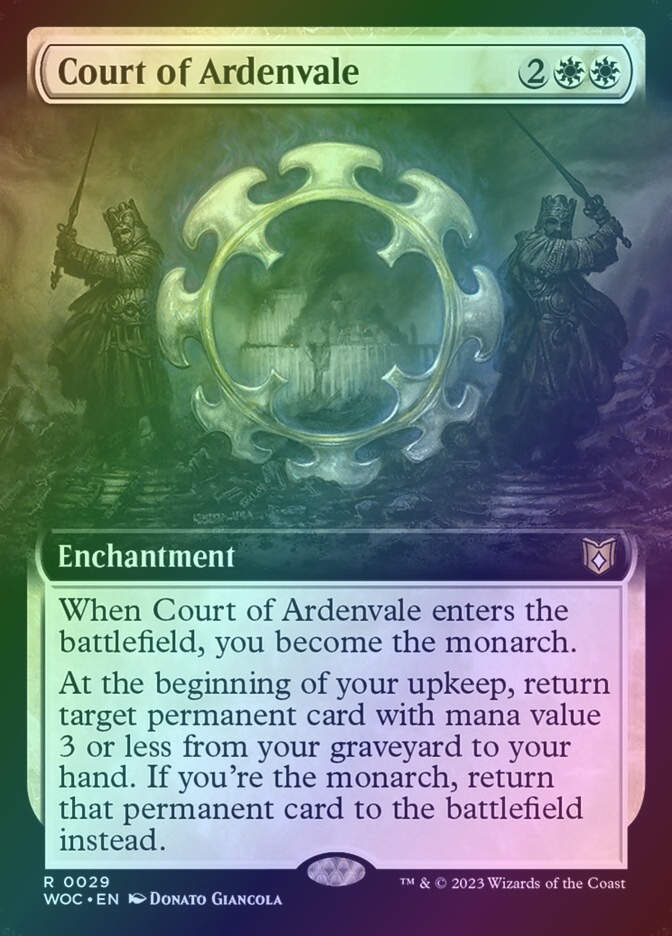 Court of Ardenvale (WOC) (29) / Extended Art / Foil