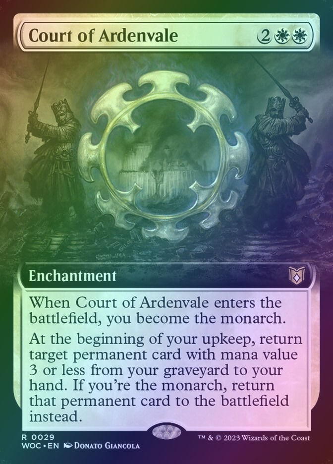 Court of Ardenvale (WOC) (29) / Extended Art / Foil