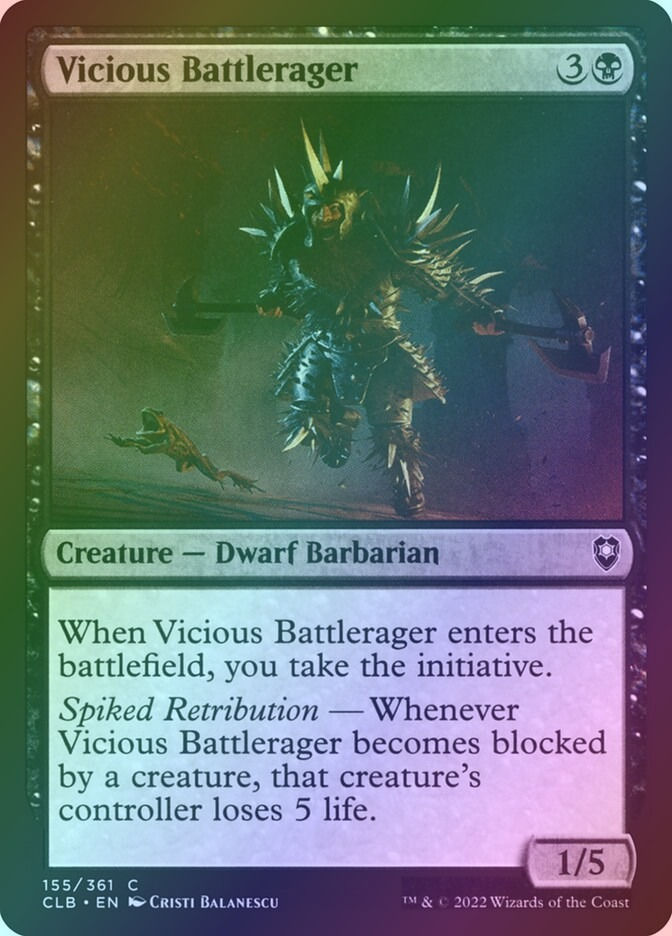 Vicious Battlerager (CLB) (155) / Foil