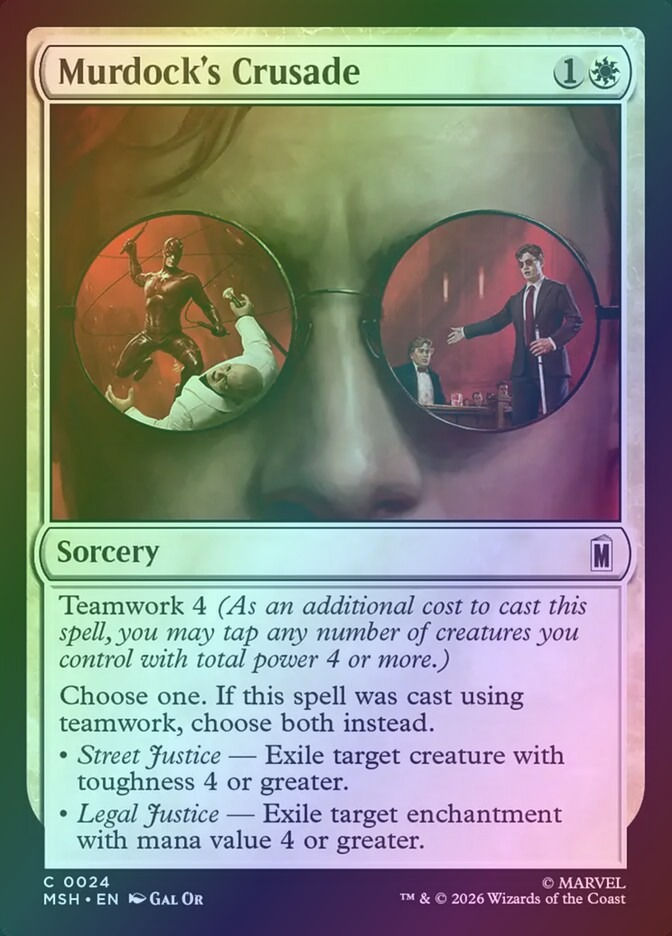 Murdock's Crusade (MSH) (24) / Foil