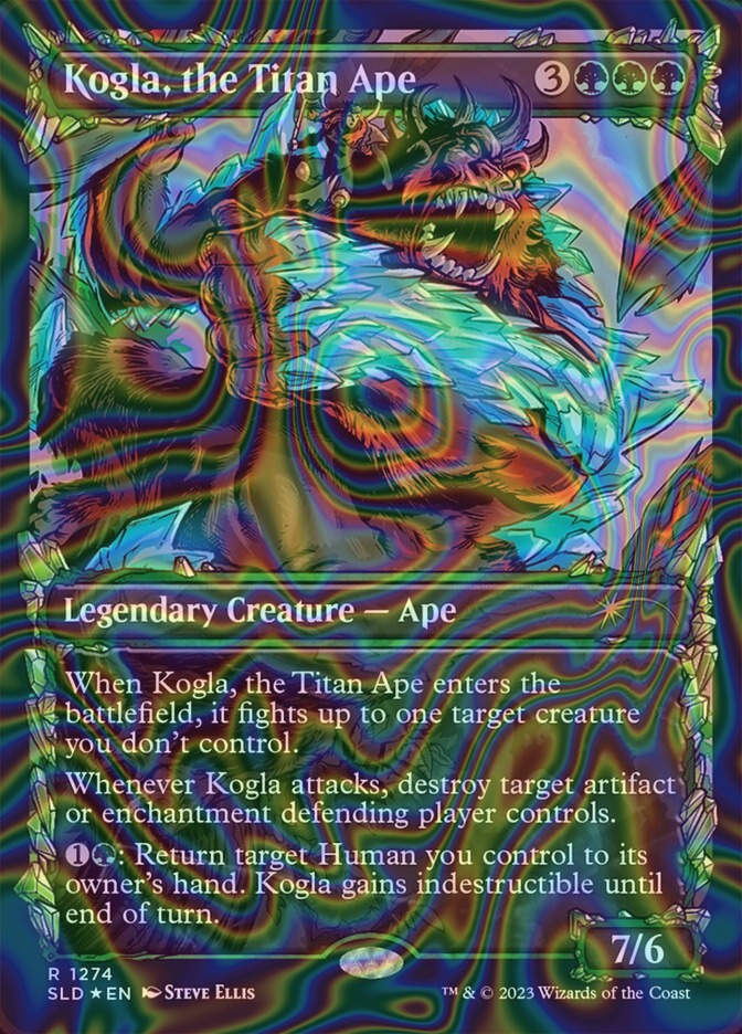 Kogla, the Titan Ape (SLD) (1274) / Showcase / Halo Foil