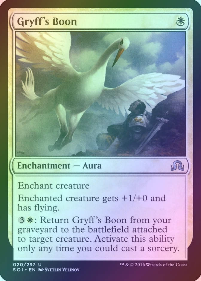 Gryff's Boon (SOI) (20) / Foil