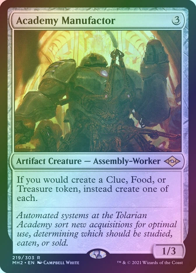Academy Manufactor (MH2) (219) / Foil
