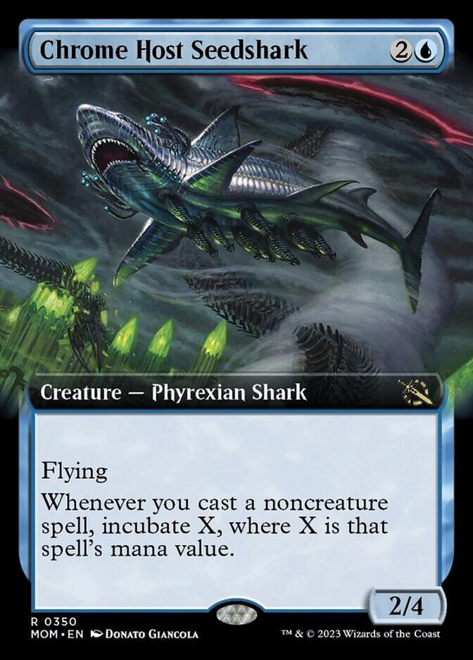Chrome Host Seedshark (mom_350) / Extended Art