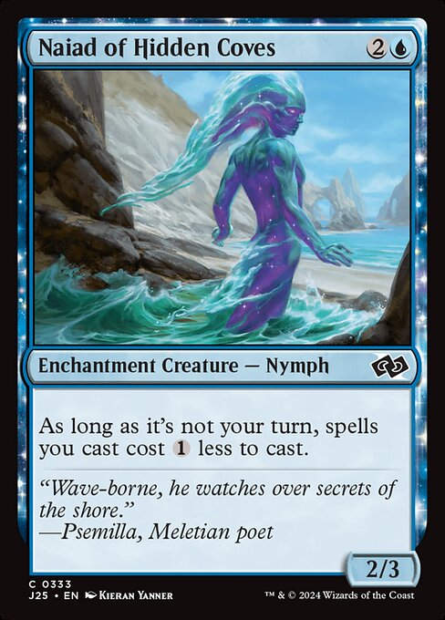 Naiad of Hidden Coves (J25) (333)