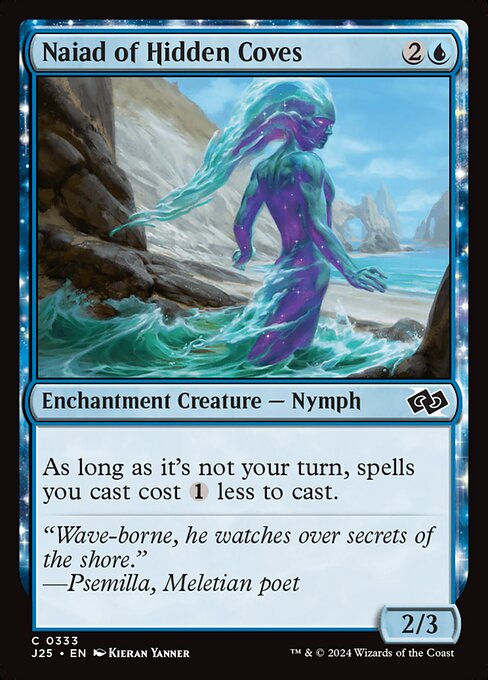 Naiad of Hidden Coves (J25) (333)