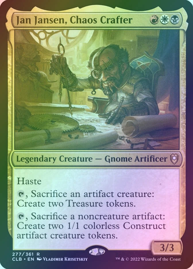 Jan Jansen, Chaos Crafter (CLB) (277) / Foil