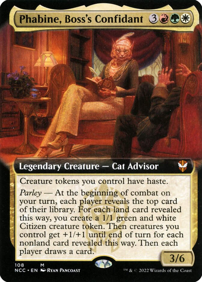Phabine, Boss's Confidant (NCC) (108) / Extended Art