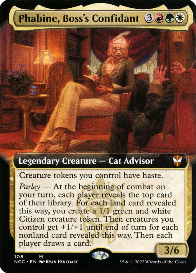 Phabine, Boss's Confidant (NCC) (108) / Extended Art