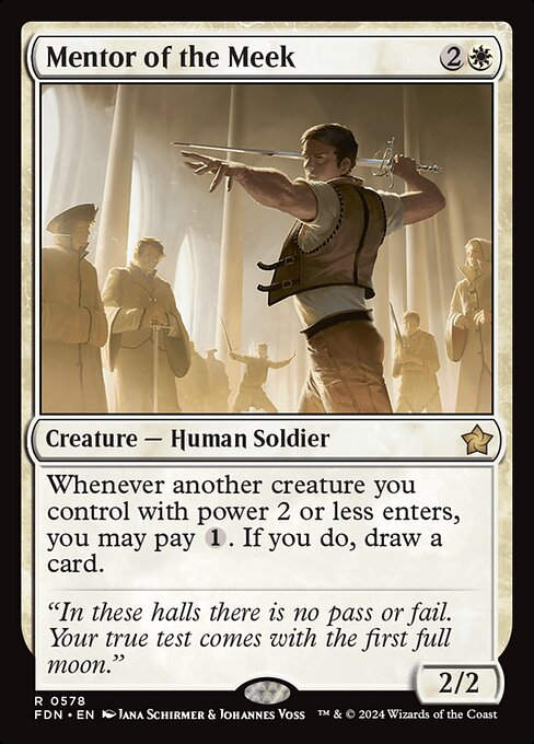 Mentor of the Meek (FDN) (578) (Starter)