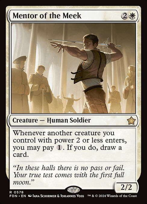 Mentor of the Meek (FDN) (578) (Starter)