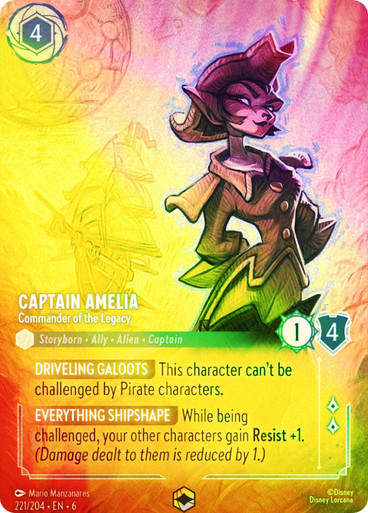 Captain Amelia - Commander of the Legacy (Enchanted)
