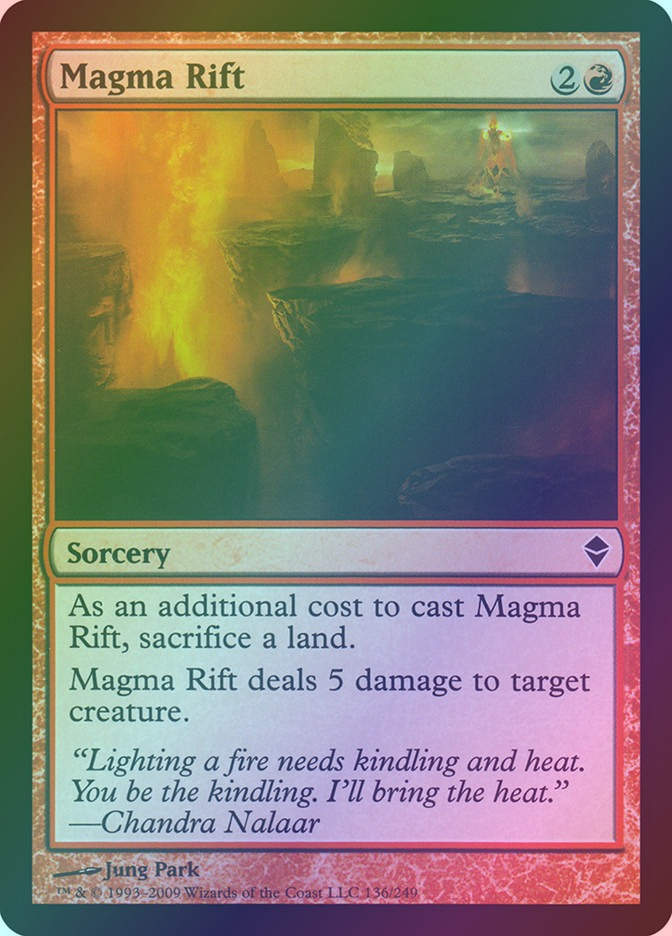 Magma Rift (ZEN) (136) / Foil
