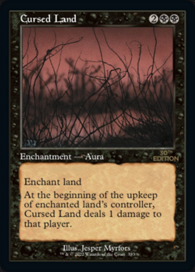 Cursed Land (30a) / Retro Frame