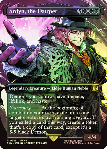 Ardyn, the Usurper (FIN) (315) / Borderless / Foil