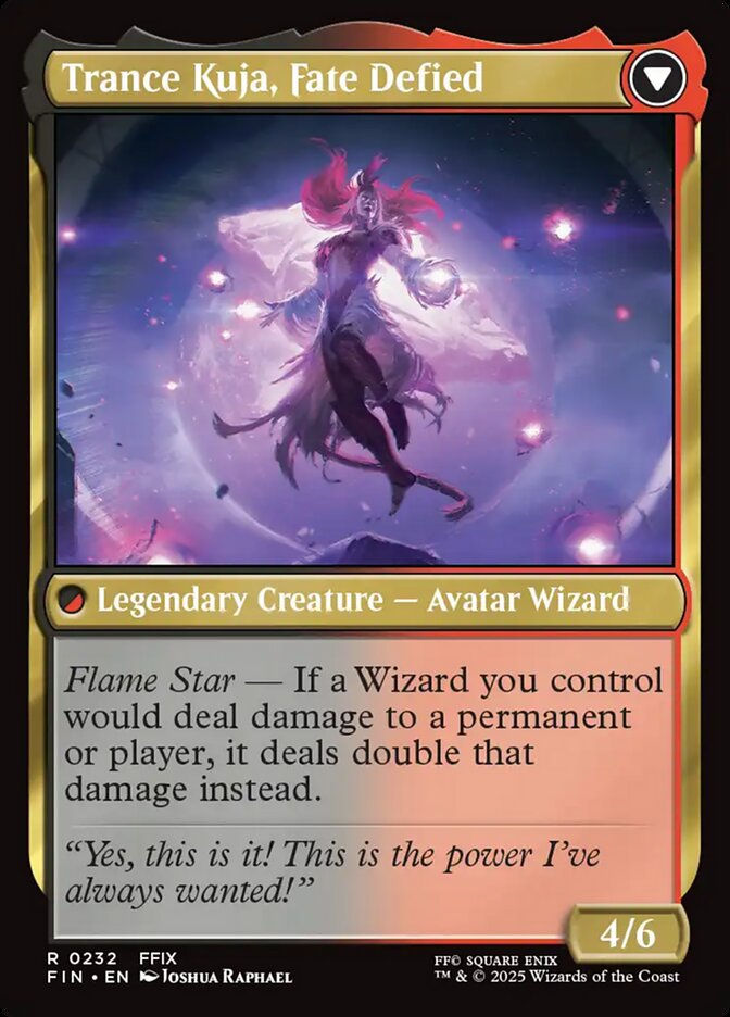 Kuja, Genome Sorcerer // Trance Kuja, Fate Defied (FIN) (232) — cara 2 de 2