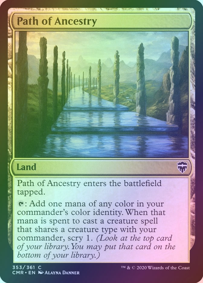 Path of Ancestry (CMR) (353) / Foil