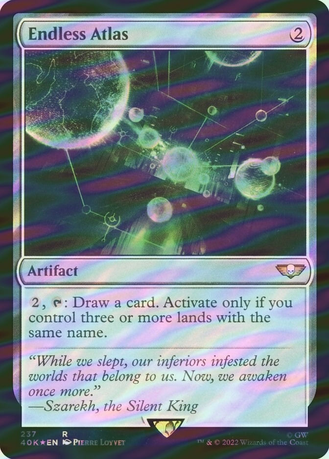 Endless Atlas (40K) (237★) / Surge Foil