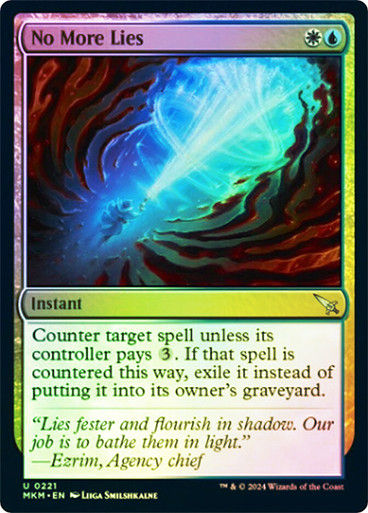 No More Lies (mkm) (221) / Foil